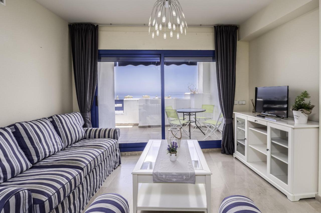 2307-Amazing 2Bedrooms Sea View Pool View Manilva Exterior foto